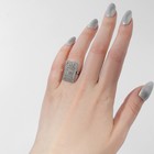 Кольцо «Таро» мир, цвет серебро, 16 размер - фото 22102085