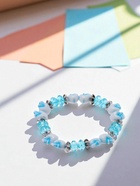 Браслет детский «Выбражулька» яблочки, d=5 см, голубой - Фото 3