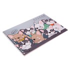 Альбом для рисования А5, 32 листа на гребне "Друзья", обложка мелованный картон, блок 100 г/м² - Фото 2