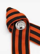 Георгиевская лента на 9 мая «С Днём Победы», на магните, коричневый цветок - Фото 5