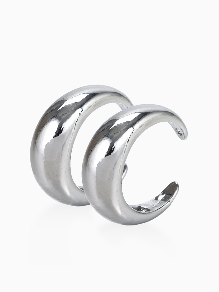 Кольцо «Минимал» двойное, цвет серебро, безразмерное