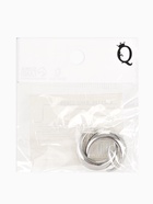 Кольцо «Минимал» двойное, цвет серебро, безразмерное 9321106