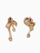 Серьги металл «Таяние» капли, цвет золото 9340346