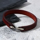 Браслет унисекс «Мощь» бесконечность, цвет коричневый с серебром, 21,5 см 9364273