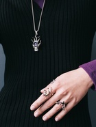 Набор колец «Драконы», 5 шт. размер МИКС, цвет чернёное серебро  (артикул 9399573)  большой выбор товаров оптом и в розницу по низким ценам с доставкой