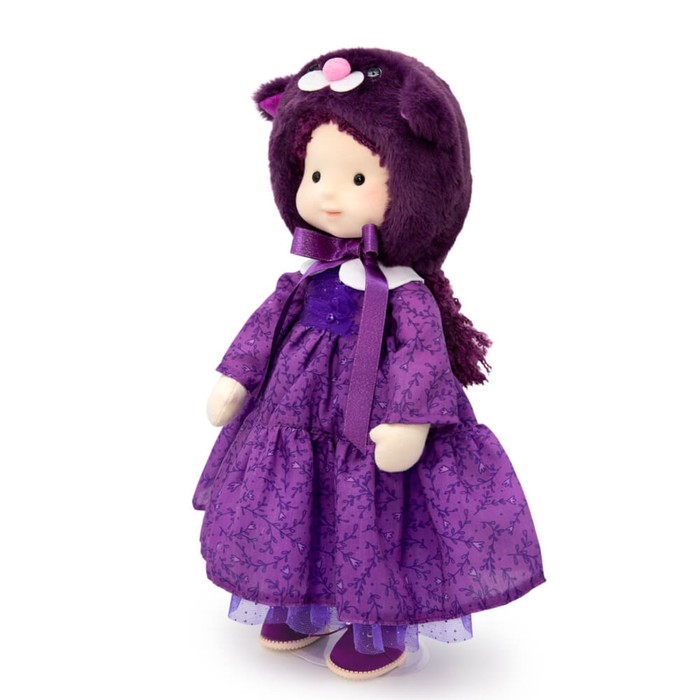 Мягкая кукла «Тиана в шапочке «Котенок» 61622