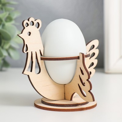 Подставка для пасхального яйца «Курочка», 9.5×8.5×8.3 см, набор 5 деталей