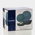 Столовый сервиз Luminarc «Идиллия», 19 предметов: 6 тарелок d=25 см, 6 тарелок d=19 см, 6 тарелок d=18 см, салатник d=23 см, лондон топаз - Фото 10