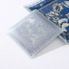 Набор столовый «Маки», 7 предметов: 30×30 см - 1 шт, 18×18 см - 6 шт, цвет синий - Фото 3