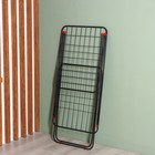 Сушилка для белья напольная Smarty practic, рабочая длина 20 м, цвет чёрный 9511064