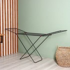 Сушилка для белья напольная Smarty practic, рабочая длина 20 м, цвет чёрный 9511064