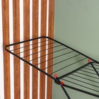 Сушилка для белья напольная Smarty practic, рабочая длина 20 м, цвет чёрный 9511064