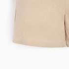 Комплект для мальчика (рубашка, шорты) MINAKU цвет бежевый, рост 158 - Фото 11