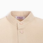 Комплект для мальчика (рубашка, шорты) MINAKU цвет бежевый, рост 158 - Фото 6