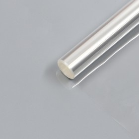 

Пленка для цветов прозрачная 0,8 х 6,8 м, 200 г, 40 мкм