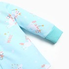 Кофточка детская, цвет голубой/единорог, рост 62 см 9516848