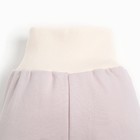 Ползунки для девочки, цвет розовый/енот, рост 62 см 9516863