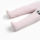 Ползунки для девочки, цвет розовый/енот, рост 62 см 9516863