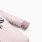 Боди для девочки, цвет розовый/енот рост 62 см 9516878