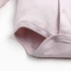 Боди для девочки, цвет розовый/енот рост 62 см 9516878