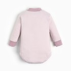 Боди для девочки, цвет розовый/енот рост 62 см 9516878