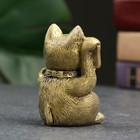 Фигура "Котик денежный" золото, 8х5х5см - Фото 3