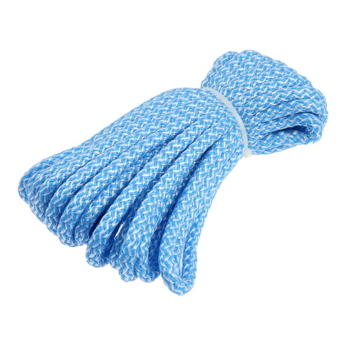 Шнур полипр.вязаный 10.0 мм цветной 10 м - Фото 1