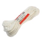 Канат полипр.крученый 10 мм белый 10 м - фото 22104109