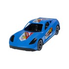 Машинка Turbo V-MAX, 40 см, цвет голубой - фото 108758913