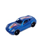 Машинка Turbo V, 18,5см, цвет синий металлик - фото 10360210