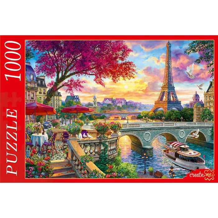 Пазл «Париж», 1000 элементов