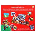 Напольные пазлы «Автотрансформеры», 12 элементов, поле 47 × 33 см - фото 25520512