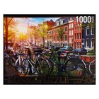 Пазл «Нидерланды. Велосипеды в Амстердаме», 1000 элементов - Фото 2