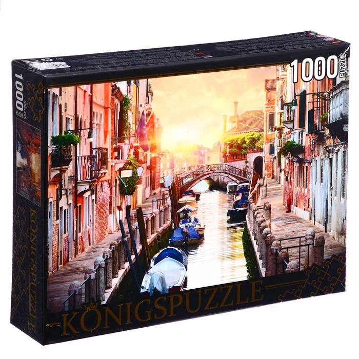Пазл «Венеция на закате», 1000 элементов