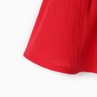 Сарафан для девочки MINAKU цвет красный, рост 110 - Фото 11