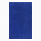 Полотенце махровое Baldric 100Х150см, цвет синий, 350г/м2, 100% хлопок - Фото 2