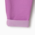 Костюм детский (свитшот, брюки) MINAKU цвет лавандовый, рост 104 см - Фото 12