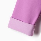 Костюм детский (свитшот, брюки) MINAKU цвет лавандовый, рост 104 см - Фото 8