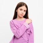 Костюм детский (свитшот, брюки) MINAKU цвет лавандовый, рост 140 см 9429016 - фото 14168225