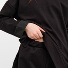 Костюм детский (свитшот, брюки) MINAKU цвет чёрный, рост 158 см - фото 51085069