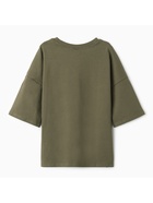 Футболка детская MINAKU: Basic line, цвет хаки, рост 98 см - Фото 12