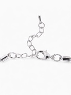 Браслет для шармов «Карабин», основа, цвет серебро, 20 см - Фото 5