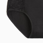 Трусы женские цвет чёрный, размер 48-50 - фото 41454589