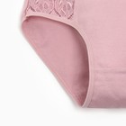 Трусы женские цвет пудра, размер 50-52 - фото 37333128