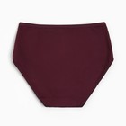 Трусы женские цвет бордовый, размер 50-52 9559014