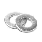 Шайба ТУНДРА, плоская, без фаски, DIN 125, оцинкованная, М12, 1 кг - Фото 1