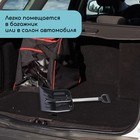 Лопата для уборки снега, автомобильная, ковш из поликарбоната 345×260 мм, алюминиевый черенок, с ручкой - Фото 4