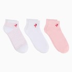 Набор женских носков (3 пары), размер 23-25 - фото 319354741