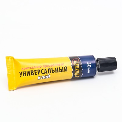 Универсальный клей «СЕКУНДА» 30 мл, кристально-прозрачный