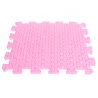 Мягкий пол универсальный, 33 × 33 см, цвет розовый - фото 10363624